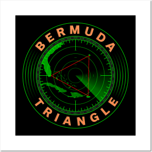 Bermuda Triangle Radar Posters and Art